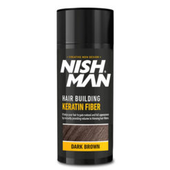 Fibras capilares Nishman Castaño Oscuro