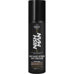 Spray color retoca raices Nishman Castaño Medio